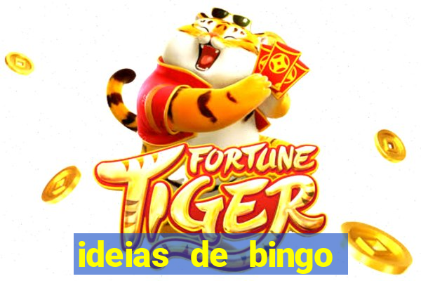 ideias de bingo para o natal